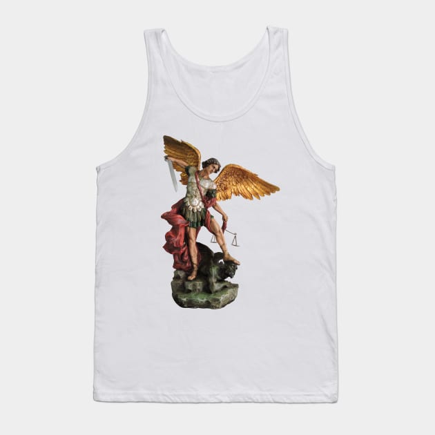 Saint Michael the Archangel Tank Top by alinerope